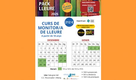 Cartell anunciant el curs