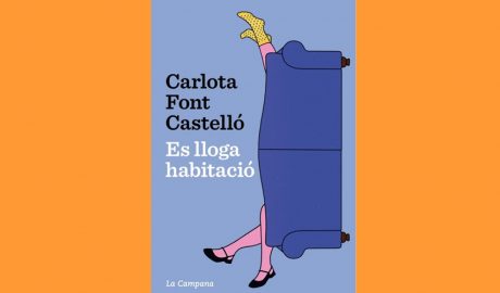 Portada del llibre "Es lloga habitació", de Carlota Font Castelló