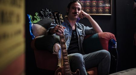 Joan Barbé, fundador i guitarrista de Ressonadors (Jordi Bianciotto)