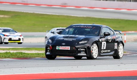 El vehicle pilotat per Joan Vinyes Jr.