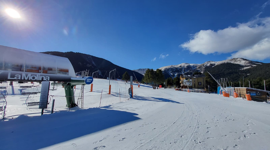 La Molina, aquest dimecres a la tarda (Govern.cat)