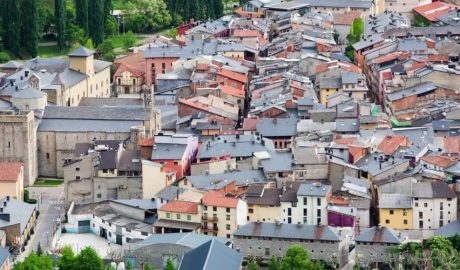 Vista parcial de la Seu d'Urgell