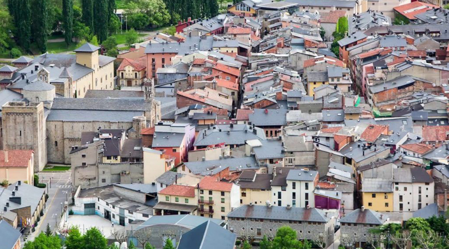 Vista parcial de la Seu d'Urgell (Jordi Fàbrega)