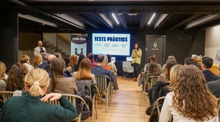 Una imatge de la xerrada d'aquest dijous