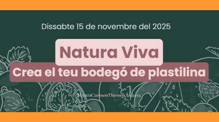 El cartell anunciador de l'activitat