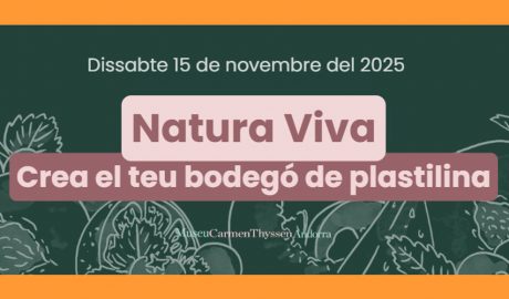 El cartell anunciador de l'activitat