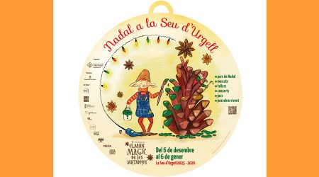 Cartell del Nadal a la Seu, obra de Gemma Coma