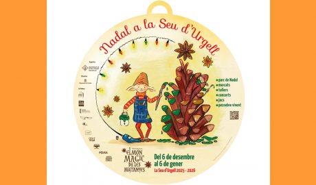 Cartell del Nadal a la Seu, obra de Gemma Coma