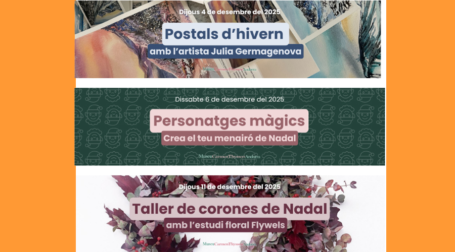 Activitats relacionades amb el Nadal, aquest desembre (MCTA)