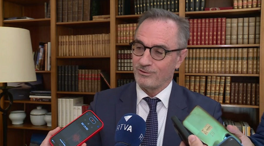 L'ambaixador francès, Nicolas Eybalin (AndorraDifusió)