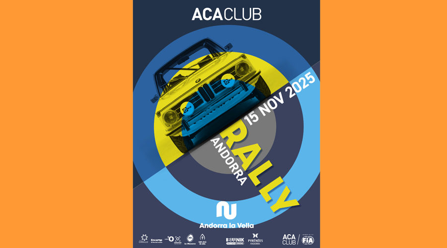Cartell del 54è Rally Andorra Històric