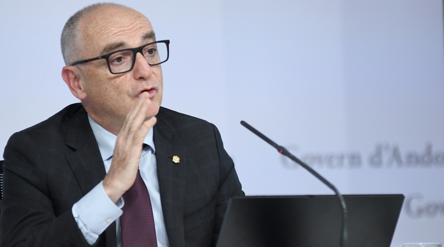 El ministre de Finances, Ramon Lladós (SFGA)