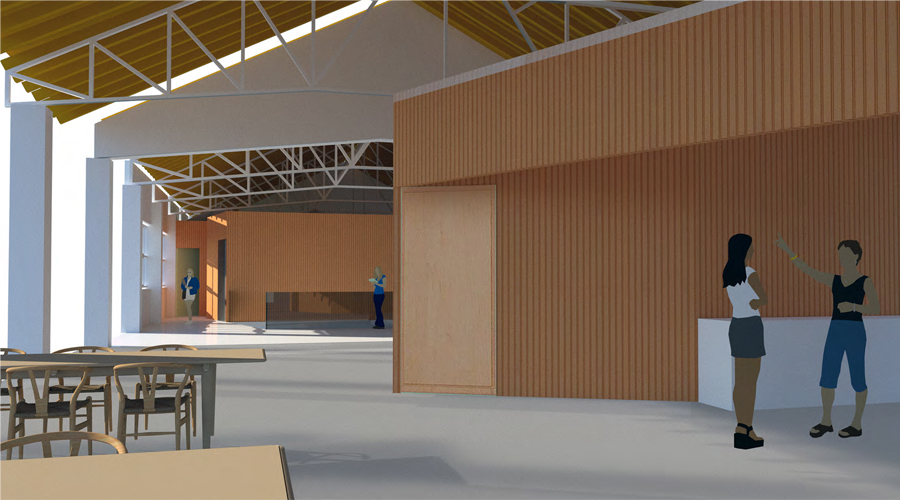 Render dels futurs espais de l'UdA (SFGA)