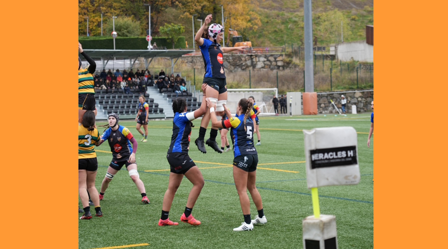 Una jugada del partit disputat a Ordino (VPC)