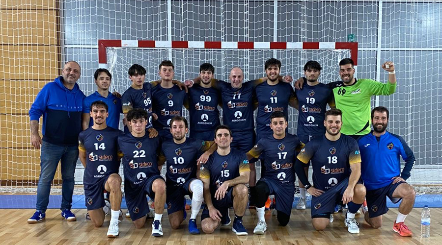 Els jugadors de l'Handbol Club Serradells. Foto: Cedida
