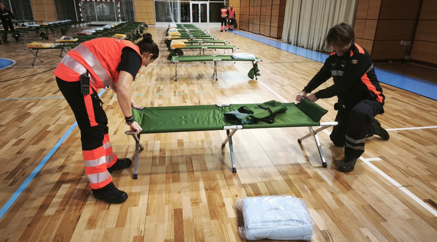 Efectius dels dos cossos treballant en el simulacre (SFGA)