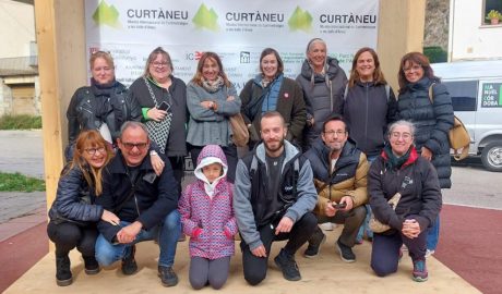 Els alumnes participants al taller de fotografia per a smartphone amb Marc Obiols, aquest diumenge