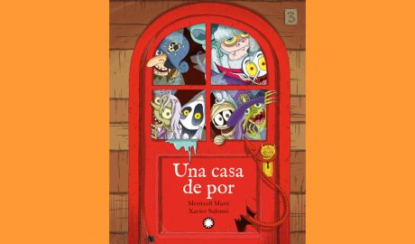 Coberta del llibre infantil "Una casa de por"