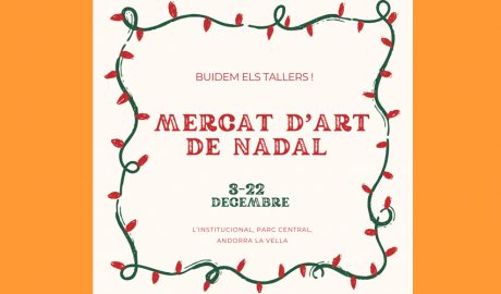 Cartell anunciant l'activitat "Buidem els tallers!"