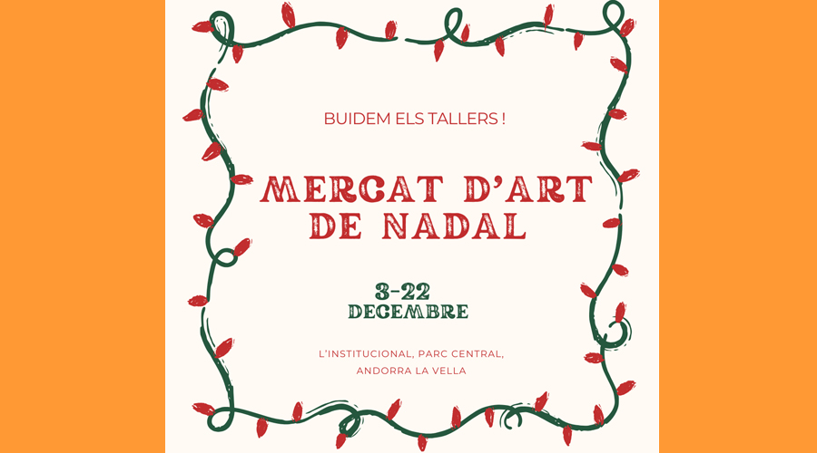 Cartell anunciant l'activitat "Buidem els tallers!" (la Xarranca)