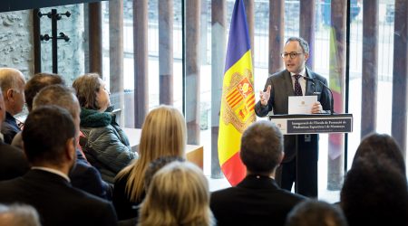 El cap de Govern, Xavier Espot, en una intervenció pública