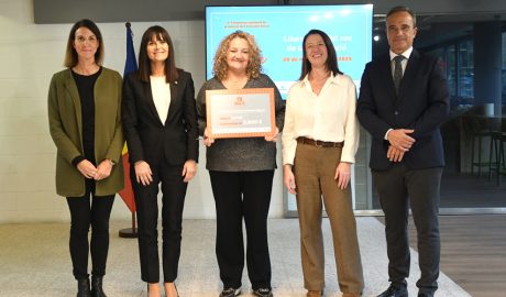 Cristina Pérez, Mònica Bonell, Maite Benítez -Autea-, Maria del Mar Coma i Alain Cabanes