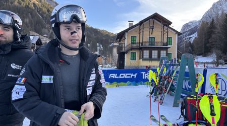 Bartumeu Gabriel, abans de la cursa a Val di Fassa