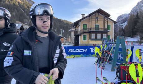 Bartumeu Gabriel, abans de la cursa a Val di Fassa