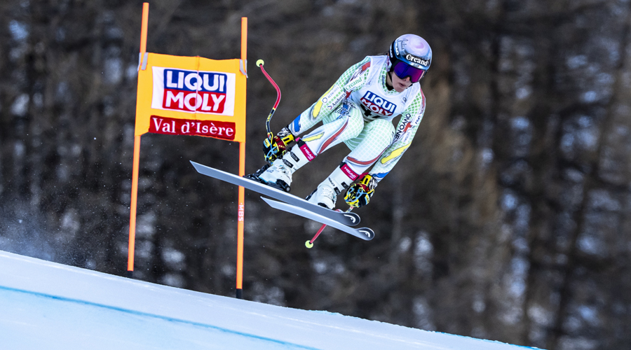 Cande Moreno, a Val d'Isère