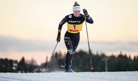 Gina del Rio, a l'sprint de la WC de Trondheim