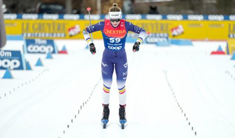 Gina del Rio, als 10km individuals en clàssic del Tour d'Ski