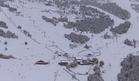 Panoràmica de Grandvalira, aquest mateix dimarts