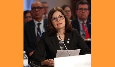 La ministra d'Afers Exteriors, Imma Tot, a Viena