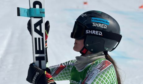 L'esquiadora andorrana, Íria Medina