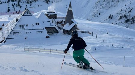 Íria Medina, a Mayrhofen abans de la cursa