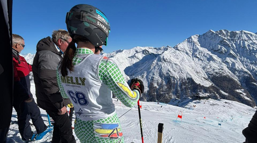 Íria Medina, a la Copa d'Europa de Zinal. Foto: FAE