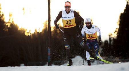 Irineu Esteve, als 10km skating de la WC de Trondheim