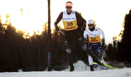 Irineu Esteve, als 10km skating de la WC de Trondheim