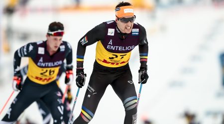 Irineu Esteve, als 20km skiathlon de la WC de Trondheim