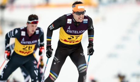 Irineu Esteve, als 20km skiathlon de la WC de Trondheim