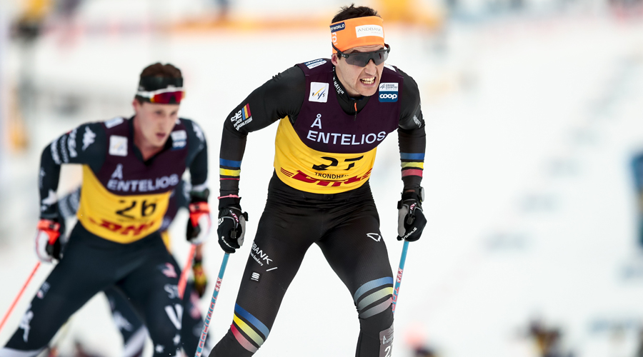 Irineu Esteve, als 20km skiathlon de la WC de Trondheim (Nordic Focus)