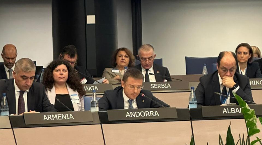 Joan León durant la seva intervenció (SFGA)