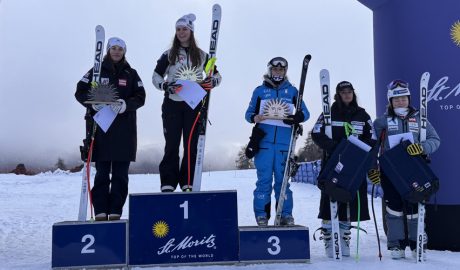 Segona per la dreta, Jordina Caminal, a St. Moritz