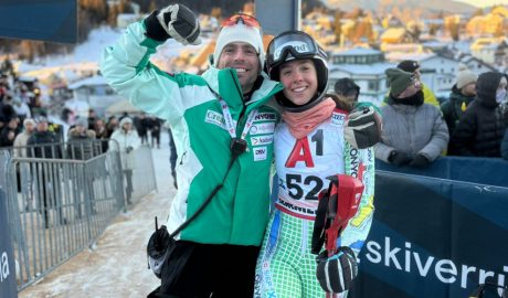 Satisfacció de Josh Alayrach i Carla Mijares, a Semmering