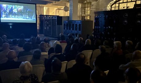 Una de les projeccions de la mostra