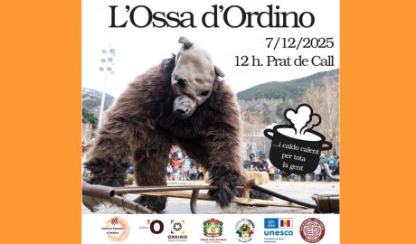 Cartell anunciant la representació de l’Ossa d’Ordino