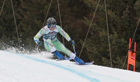 Roger Puig durant el seu descens