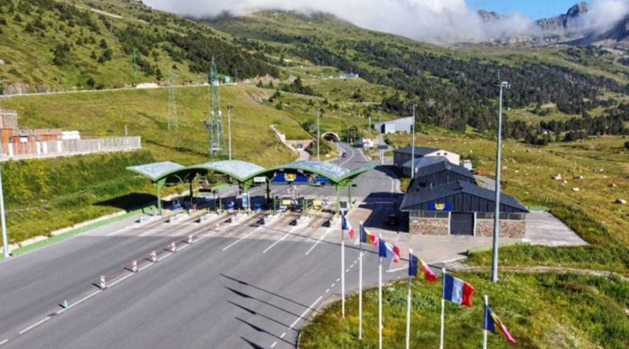 Accés al túnel d'Envalira (SFGA)