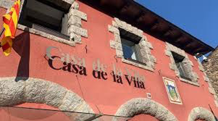 Façana del consistori (Ajuntament de Llívia)