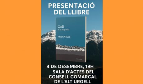 Coberta del llibre 'Cadí (Una biografia)', d'Albert Villaró